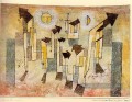Peinture murale du temple de Longing Paul Klee